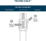 Kenneth Cole Men's Perfect Fit Adjustable Click Belt